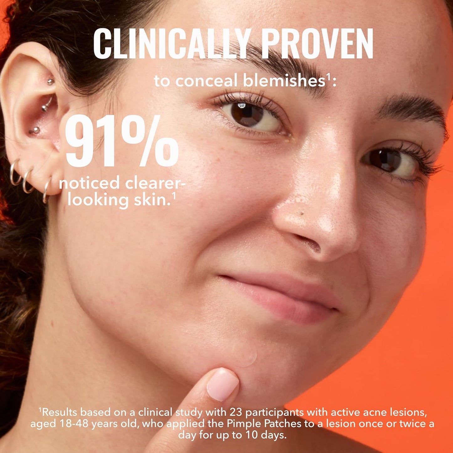 Good Molecules Pimple Patches for Face, 60 Pack Ultra-Thin Hydrocolloid Acne & Zit Patches, Invisible Under