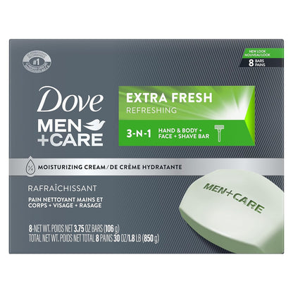 DOVE MEN + CARE 3 in 1 Bar Cleanser for Body