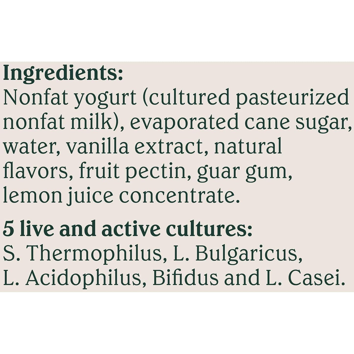 Chobani Vanilla Blended Non-Fat Greek Yogurt 32oz