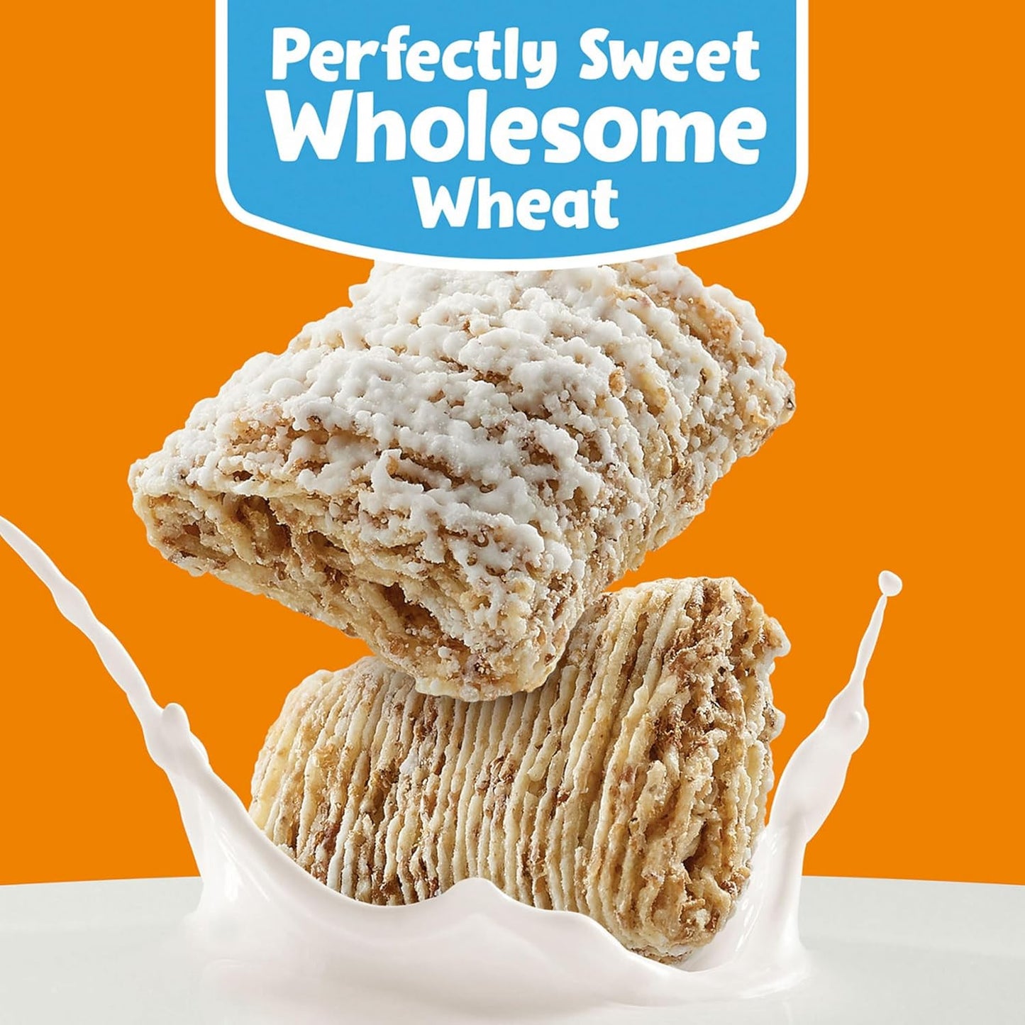 Kelloggs Frosted Mini-Wheats Breakfast Cereal, High Fiber, 48g Whole Grain, Giant Size, 29.5 oz