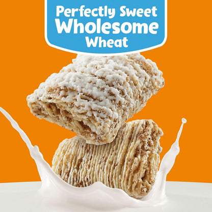 Kelloggs Frosted Mini-Wheats Breakfast Cereal, High Fiber, 48g Whole Grain, Giant Size, 29.5 oz