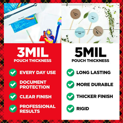 Scotch Thermal Laminating Pouches, 200 Count, Clear, 3 mil., Ideal Office or School Supplies, Fits Letter Sized Paper (8.9 in. 11.4 in.)