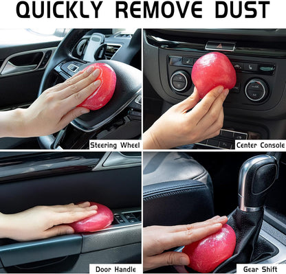 TICARVE Car Cleaning Gel Detailing Putty Car Putty Auto Detailing Tools Car Interior Cleaner Cleaning Slime Car Accessories Keyboard Cleaner Rose/NT
