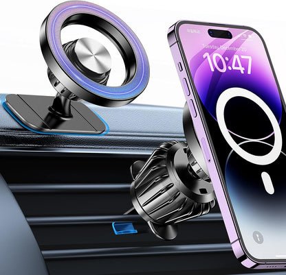 Kaistyle for Magsafe Car Mount20 Strong MagnetsMagnetic Phone Holder for Car Phone Holder Mount Dash Mounted Holders Cell Phone Holders for Your Car