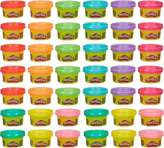 Play Doh Bulk Handout 42--Ounce Modeling Compound Cans, Back to School Gifts, Prizes, & Party Favors, Kids Arts & Crafts, Preschool