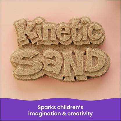Kinetic Sand, 3.25lbs Beach Play Sand, Amazon Exclusive, Moldable Sensory Toys for Kids, Resealable Bag (Packaging May Vary), for Ages 3 and up