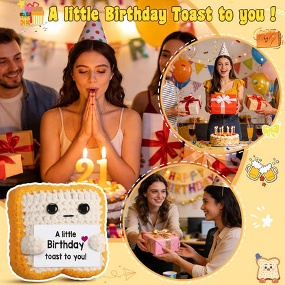 A Little Birthday Toast to You - Funny Happy Birthday Gifts for Women, Men, Mom, Dad