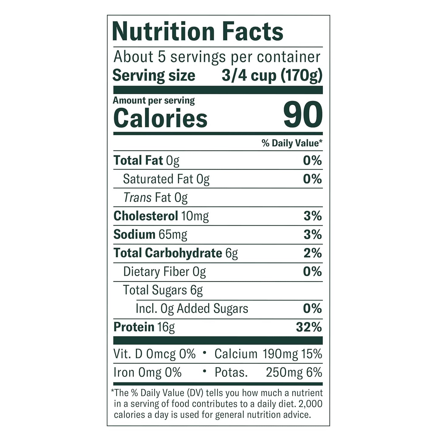 Chobani Non-Fat Plain Greek Yogurt 32oz