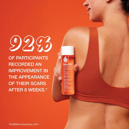 Bio-Oil Skincare Body Oil Serum, Face and Body Moisturizer with Vitamin E & A, for Scars, Stretch Marks, Sensitive Skin, All Skin