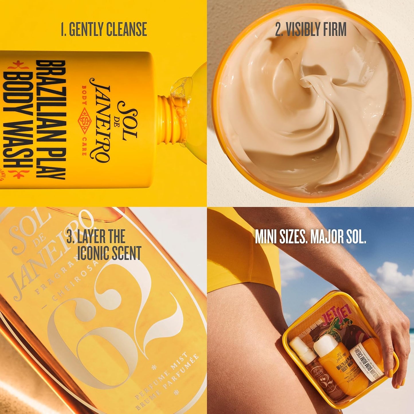 Sol de Janeiro Jet Set, Travel Shower Kit, $40 value