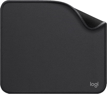 Logitech Mouse Pad - Studio Series, Computer Mouse Mat with Anti-Slip Rubber Base, Easy Gliding, Spill-Resistant Surface, Durable Materials