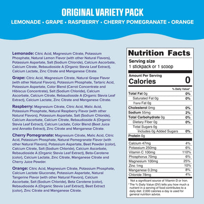 Ultima Replenisher Daily Electrolyte Powder Original Variety