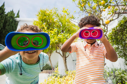 Educational Insights GeoSafari Kidnoculars - Toy Binoculars for Kids, Outdoor Toys for Kids Ages 4-8, Toddler Camping and Nature