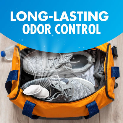 Arm & Hammer Fresh Effects Odor Neutralizing Baking Soda Pouches, Unscented Deodorizer for Long Lasting Freshness in Shoes, Gym Bags, & Small