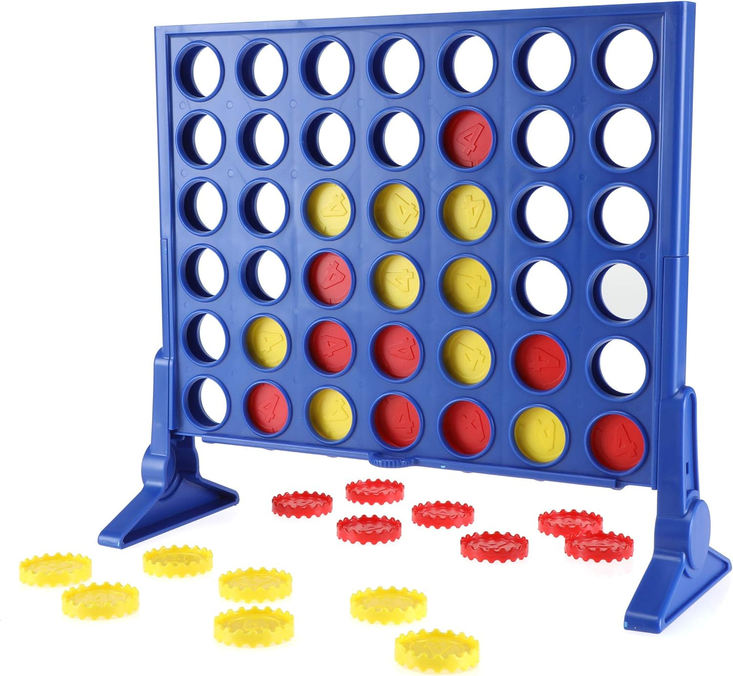 Hasbro Gaming Connect 4 Classic Grid, 4 in a Row Game, Strategy Board Games for Kids, 2 Players for Family and Kids, Easter Gifts for Boys and