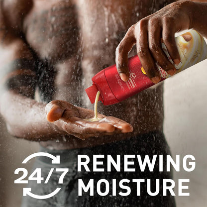 Old Spice Body Wash GentleMans Super Hydration for Men, 24/7 Renewing Moisture, Gentle on Skin with Skin Conditioners, Vanilla + Shea Butter