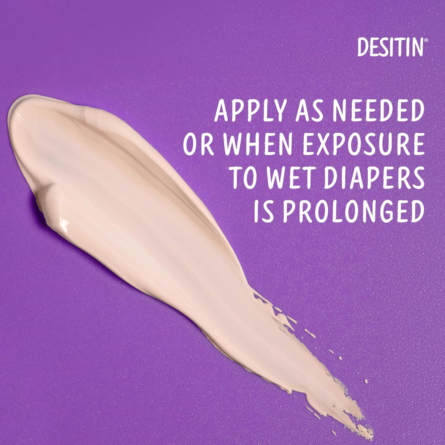 Desitin Maximum Strength Baby Diaper Rash Cream, 40% Zinc Oxide, Hypoallergenic No Added Parabens &