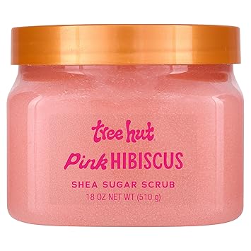 Tree Hut Pink Hibiscus Shea Sugar Scrub, Mothers Day Gifts