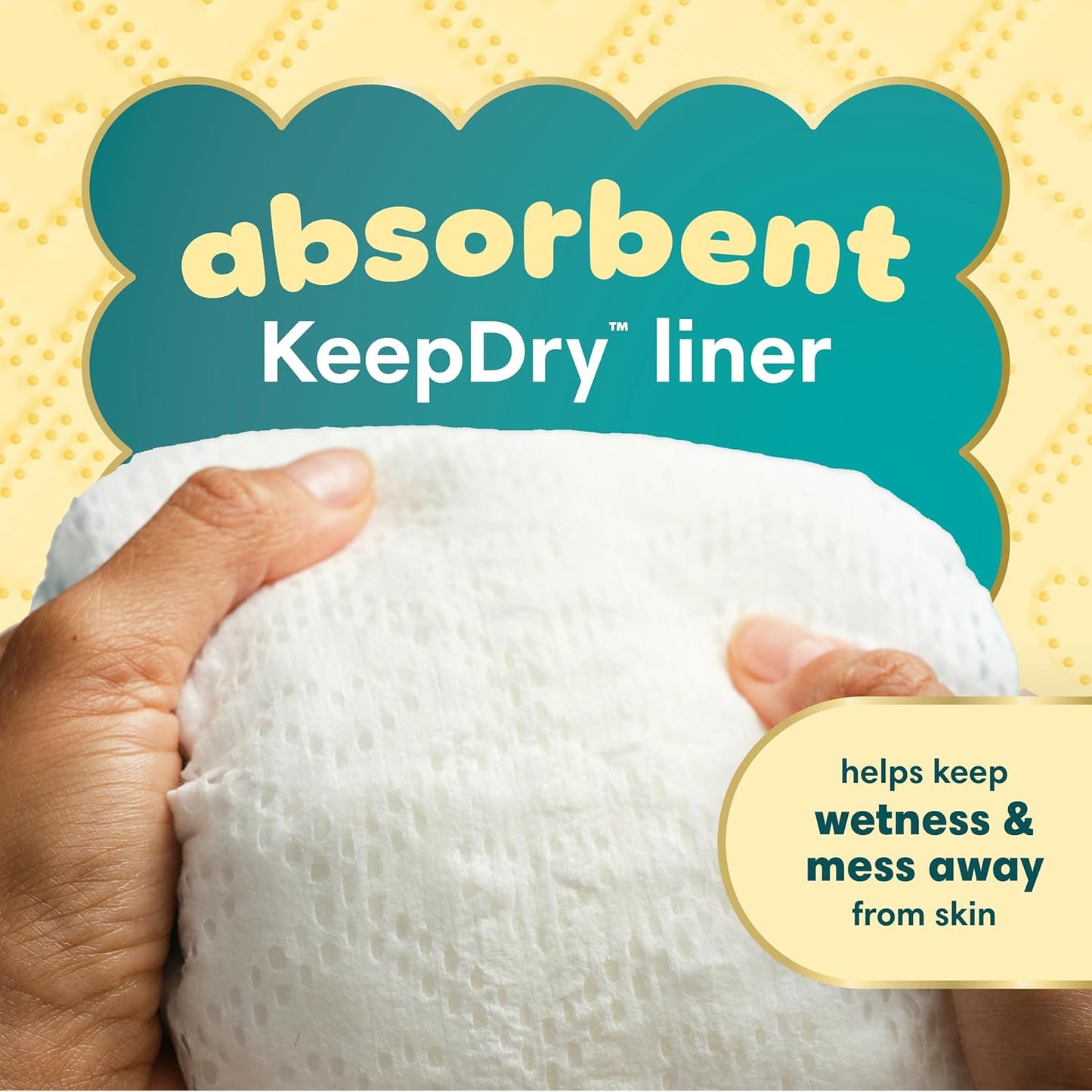 Pampers Swaddlers Diapers, Size 4 (15-34 lbs), 150 Count, Absorbent, Keeps Baby Dry and