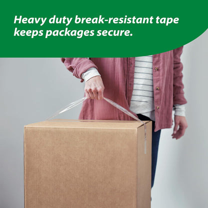 Duck HD Clear Packing Tape Dispenser Heavy Duty Packaging Tape Gun for Packing