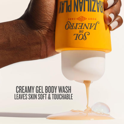 Sol de Janeiro Brazilian Play Body Wash, Moisturizing Shower Gel in Cheirosa 62 Scent
