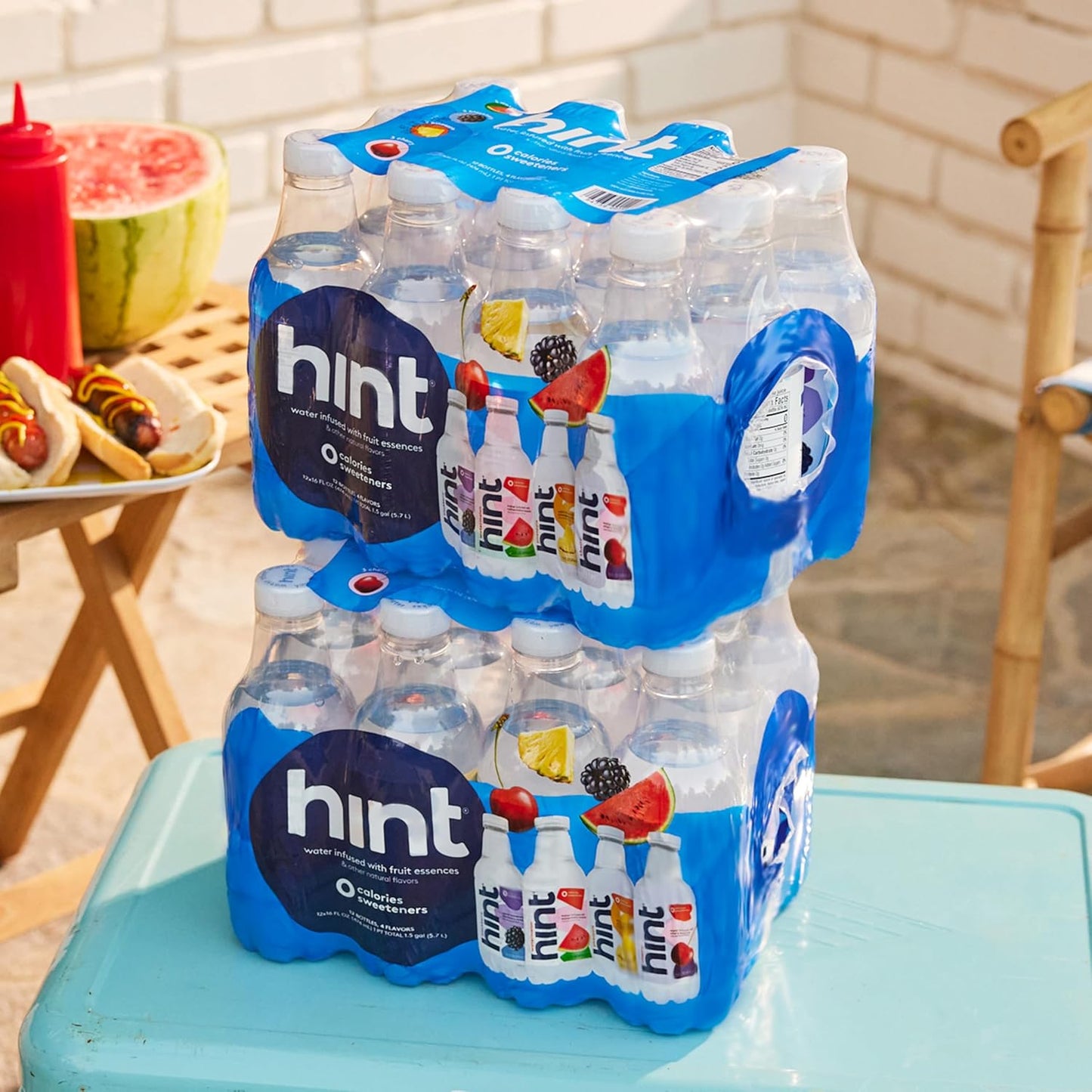 Hint Infused Bottled, Best Sellers Variety Pack - Sugar Free Flavored with Zero Calories, Natural
