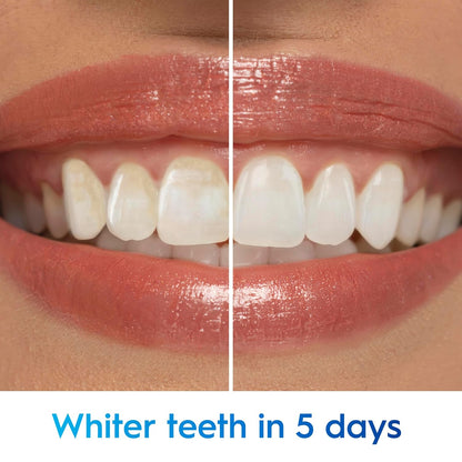 Crest 3D White Advanced Luminous Mint Teeth Whitening Toothpaste, Crest Toothpaste, 3.7 oz Pack of 4 - Helps Remove Surface Stains, Whitens