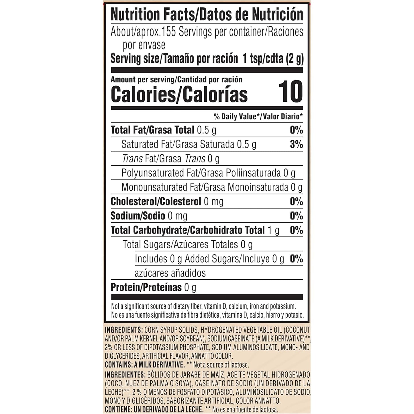 Nestle Coffee mate Coffee Creamer, Original, Powder Creamer, 11 oz Canister (2)