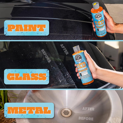 Chemical Guys Heavy Duty Water Spot Remover Gel for Paint, Glass, and Metal - Mineral and Water Spot Remover for Cars, Trucks