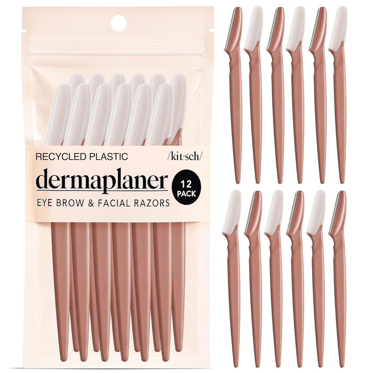 Kitsch Dermaplane Razor for Women Face Face Razors for Women &