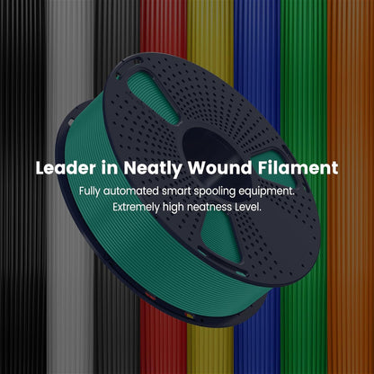 SUNLU PLA 3D Printer Filament PLA Filament 1.75mm, Neatly Wound 3D Printing Filament 1.75mm, Dimensional Accuracy +/- 0.02