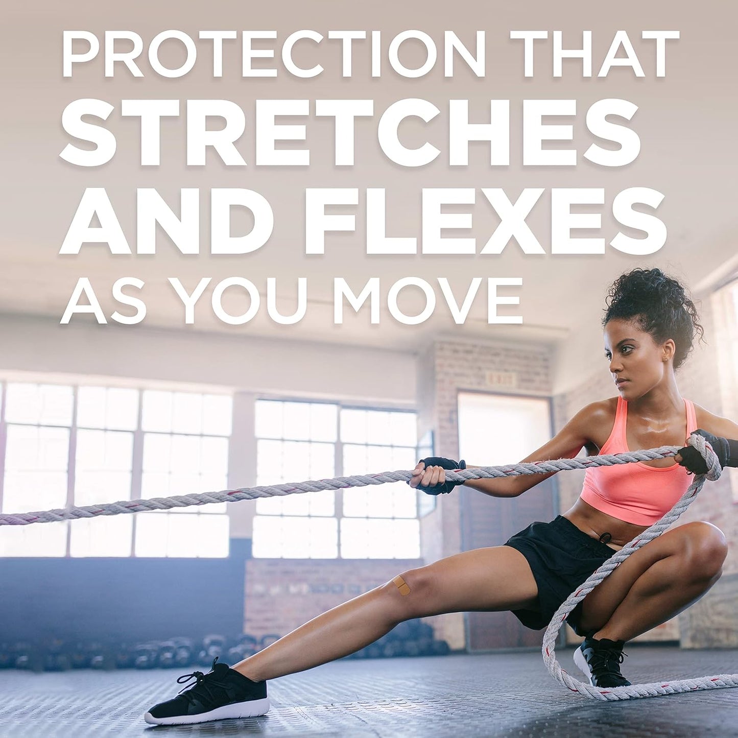 Band-Aid Brand Flexible Fabric Sterile Adhesive Bandages, Comfortable Cushioned Wound Care & Protection for Minor Cuts, Scrapes & Burns, First