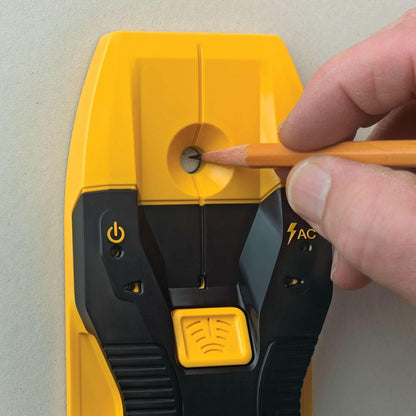 DEWALT Stud Finder, 3/4, Locate Framing Studs Efficiently with LED Arrows, Ideal for Wood and Metal, AAA Batteries Included