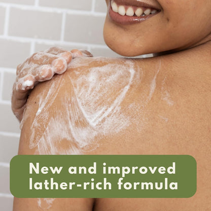 Aveeno Daily Moisturizing Body Wash for Sensitive Skin + Prebiotic Oat, Gently Cleanses, Nourishes & Feels Moisturizing Dry Skin, Light