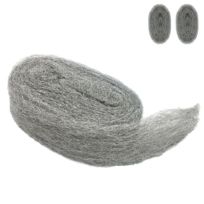 Steel Wool Mice Control, 2 Pack 3" x10 Ft Hole Filler, Gap Blocker, Barrier, Protect Against Animals in Holes Holes, Siding