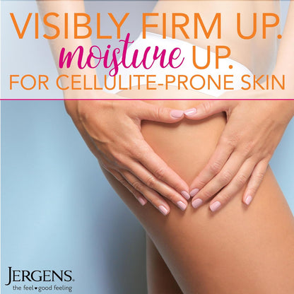 Jergens Skin Firming Body Lotion for Dry to Extra Dry Skin, Skin Tightening Cream with Collagen and Elastin, Dermatologist
