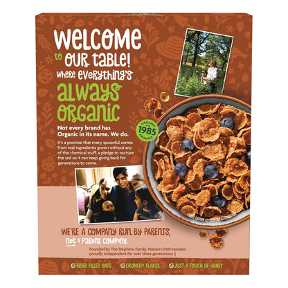 Nature's Path Organic Heritage Flakes Cereal, 33.5 oz, Ancient Grains, 23g Whole Grains, Non-GMO