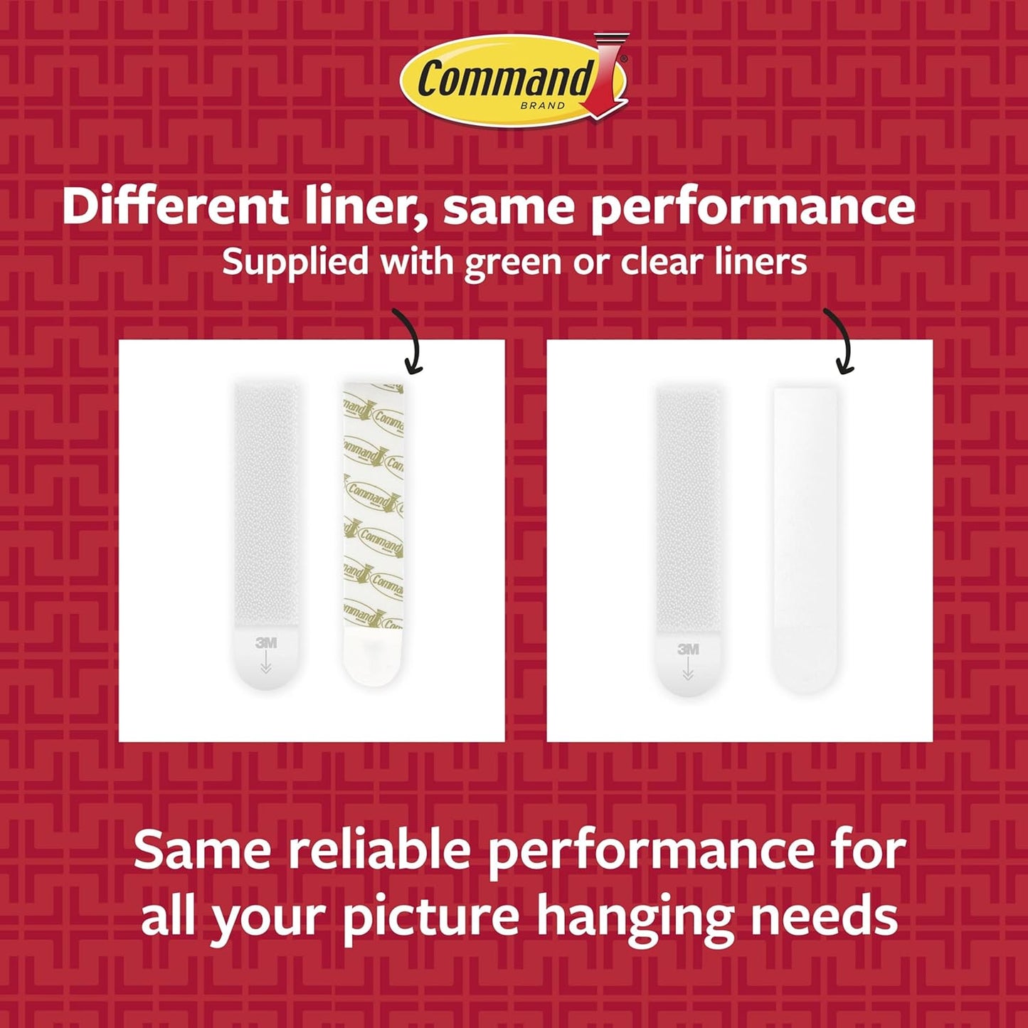 Command 15 lb Large Picture Hanging Strips 14 Pairs (28 Strips), Damage-Free Hanging Picture Hangers, No Tools Wall Hanger for Home