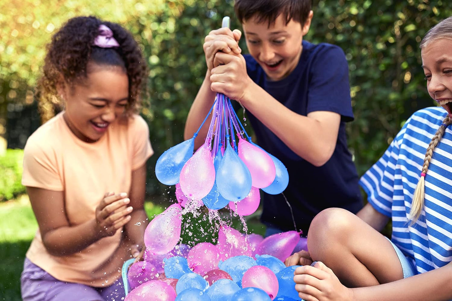 Original Bunch O Balloons Tropical Party 330+ Rapid-Filling Self-Sealing Water Balloons (Amazon Exclusive 10 count) by ZURU Water Balloon for the