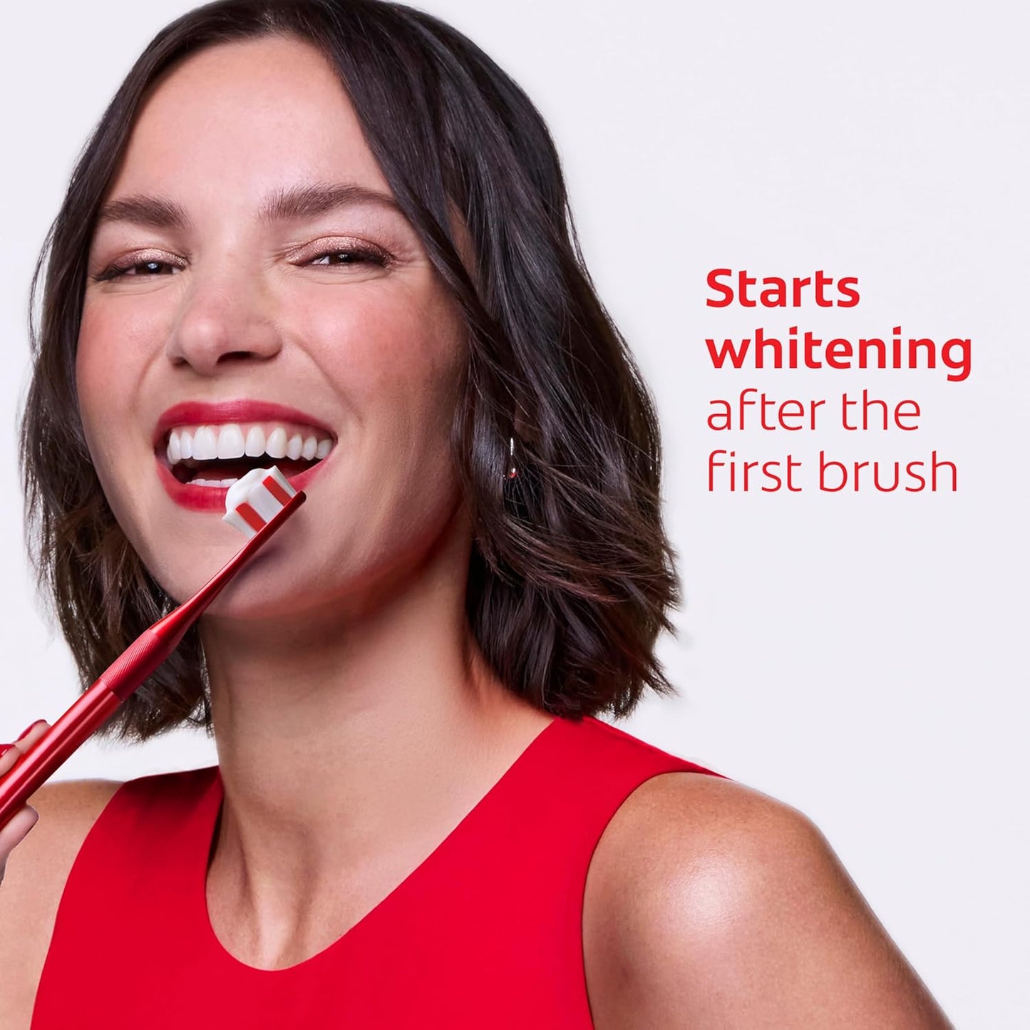 Colgate Optic White Advanced Hydrogen Peroxide Toothpaste, Teeth Whitening Toothpaste Pack, Enamel-Safe Formula, Helps Remove Tea