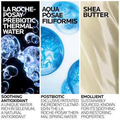 La Roche-Posay Lipikar AP+ Gentle Foaming Moisturizing Wash, Shea Butter + Niacinamide + Glycerin, Moisturizing Body Wash For Dry