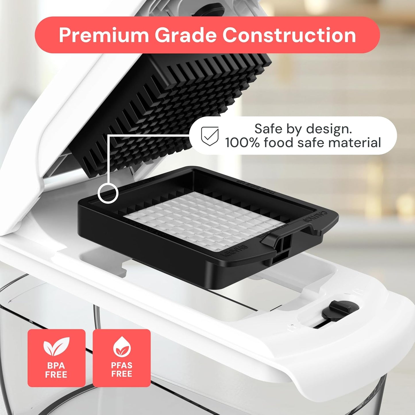 Fullstar The Original Pro Chopper - Vegetable Chopper and Spiralizer, Food Chopper with Container, Fruit Slicer, Kitchen Gadgets &