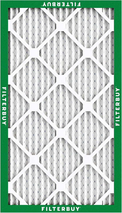 Filterbuy 16x25x1 Air Filter MERV 8 Essential Dust & Allergy Defense