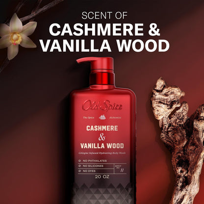 Old Spice Body Wash for Men, The Spice Alchemist Collection, 24/7 Cologne Infused Hydration, No Trade Off