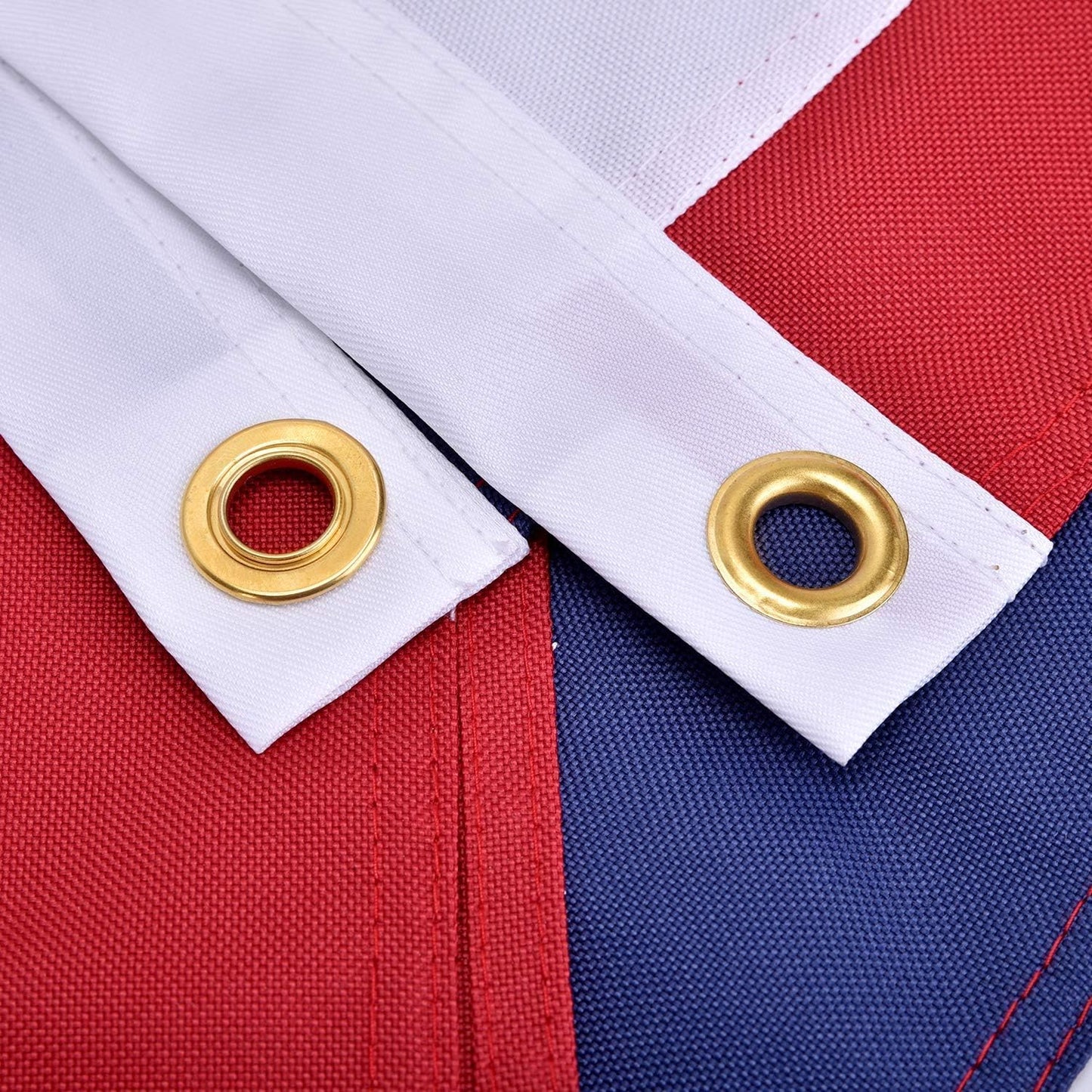 American Flags for Outside 3x5, HeavyDuty American Flag for High Wind Outdoor, UV Protected/Sewn Stripes/Embroidered Stars/Brass