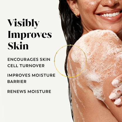 Olay Body Wash for Women, Intensely Hydrating, Hyaluronic Acid Serum Complex, Renews Moisture, Free of Parabens &