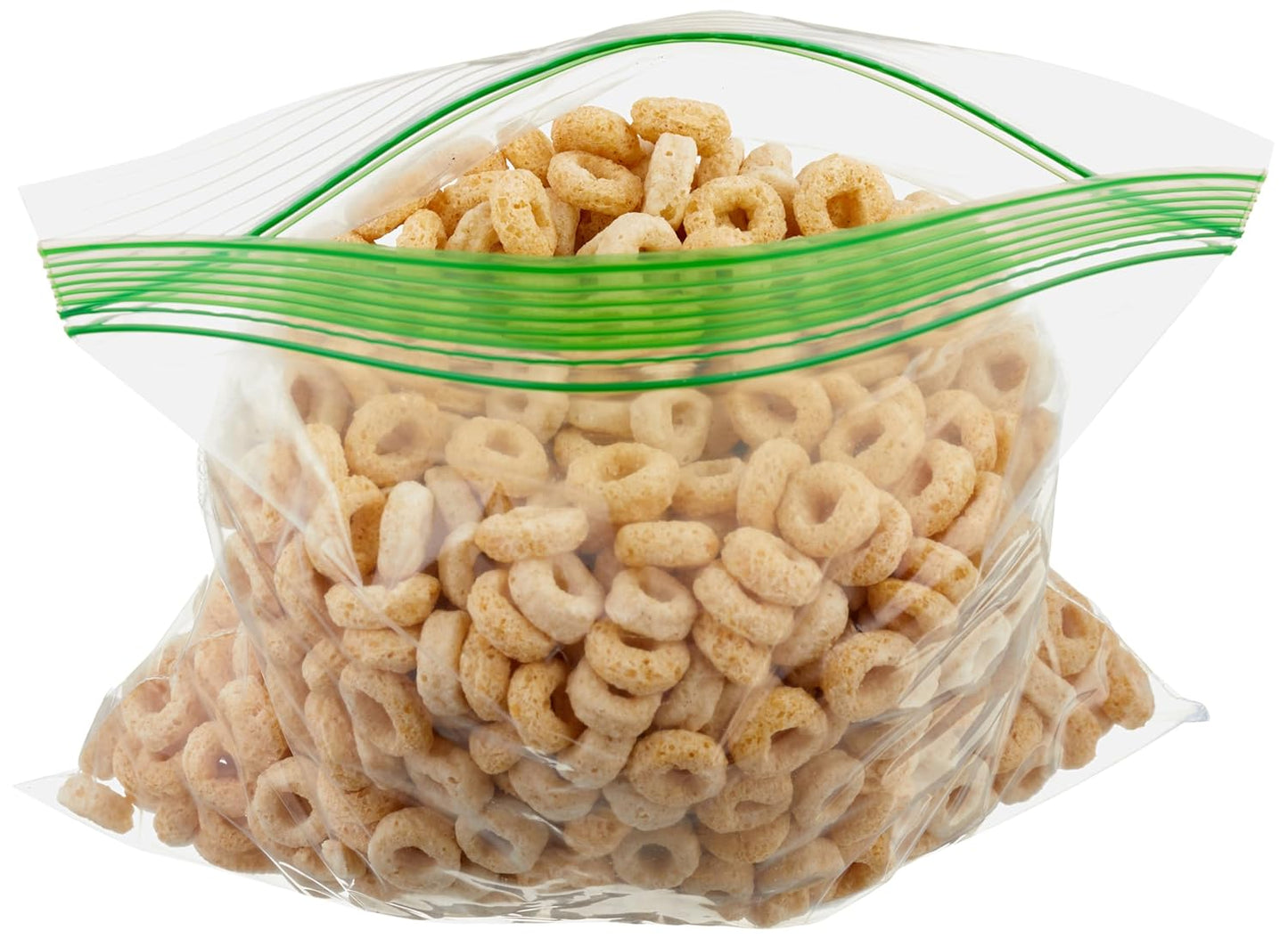 Basics Resealable Double Zipper Sandwich Storage Bags for Food Storage, 300 Count