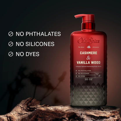 Old Spice Body Wash for Men, The Spice Alchemist Collection, 24/7 Cologne Infused Hydration, No Trade Off