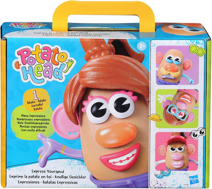 Potato Head Express Yourspud Playset with 1 Potato Body and 32