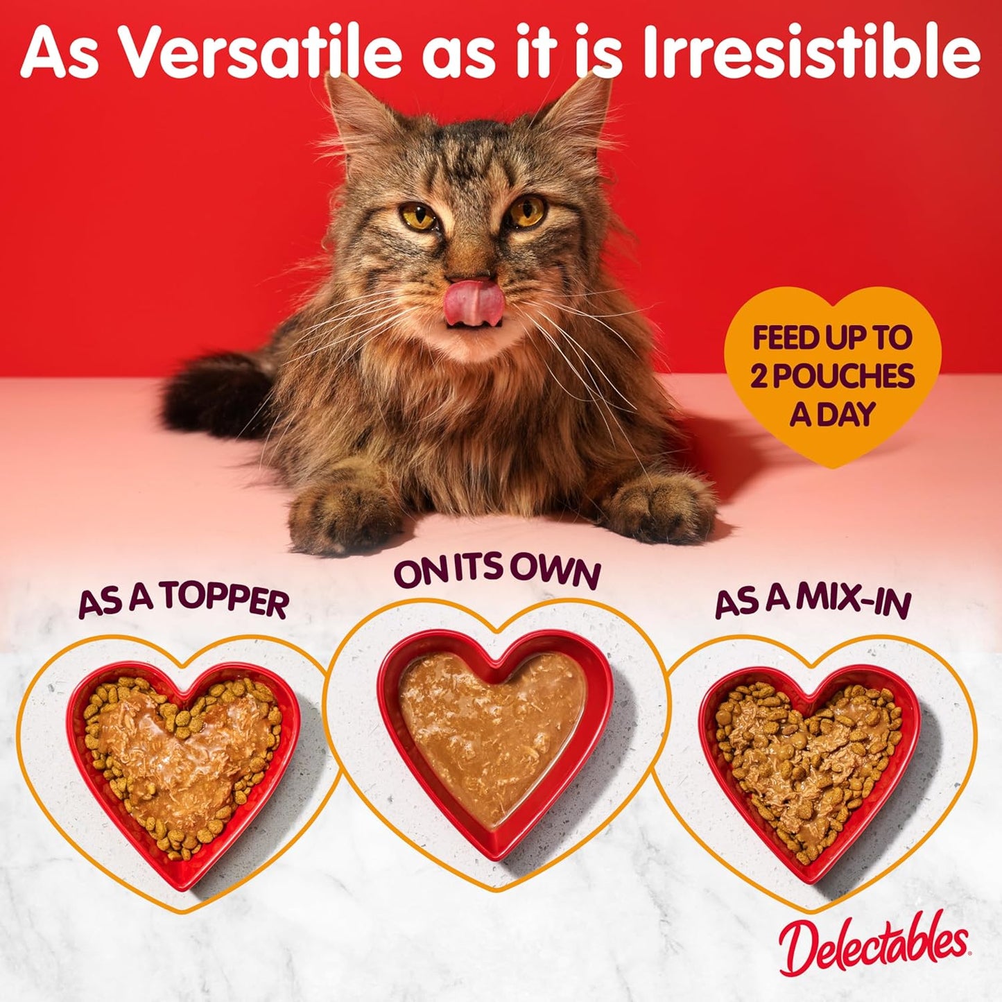 Delectables Lickable Treat Stew Wet Cat Treat Variety Pack, Food Topper, Hydrating, Grain-Free, No Fillers, No By-Products, No Added